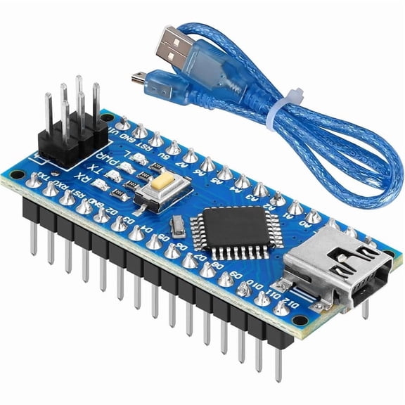 MakerFocus Nano V3.0 Board ATmega328P MCU CH340 USB-UART Chip