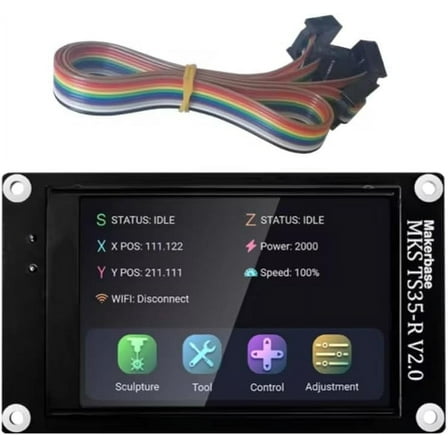 Makerbase Mks Robin Nano V3.1 Eagle 32bit Control Panel TMC2209 Motor Drive WiFi 3D Touch Screen 3D Printer Parts Motherboard