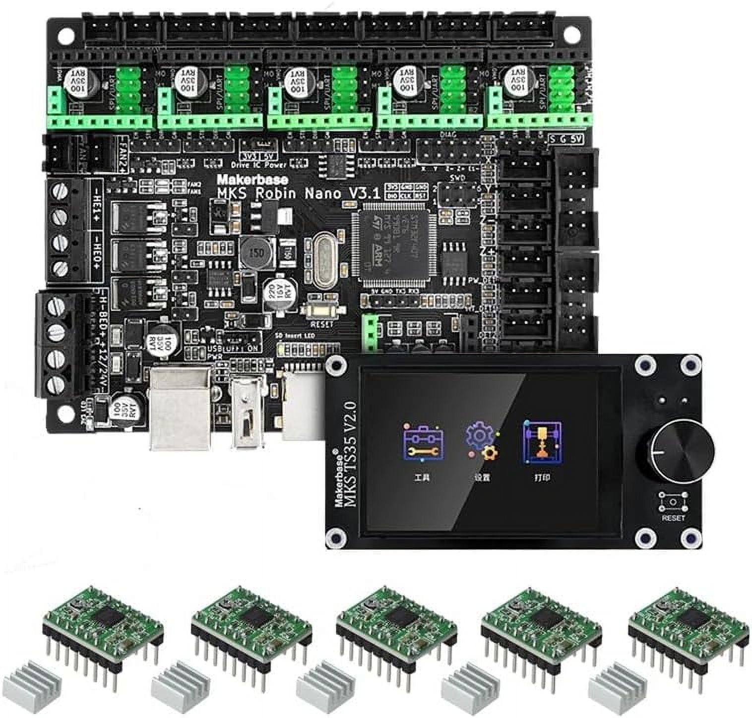 Makerbase Mks Robin Nano V3.1 Eagle 32bit Control Panel TMC2209 Motor