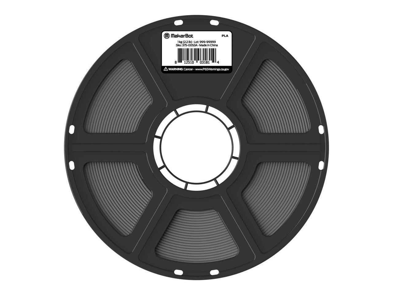 MakerBot 3D Printer PLA Filament - Black