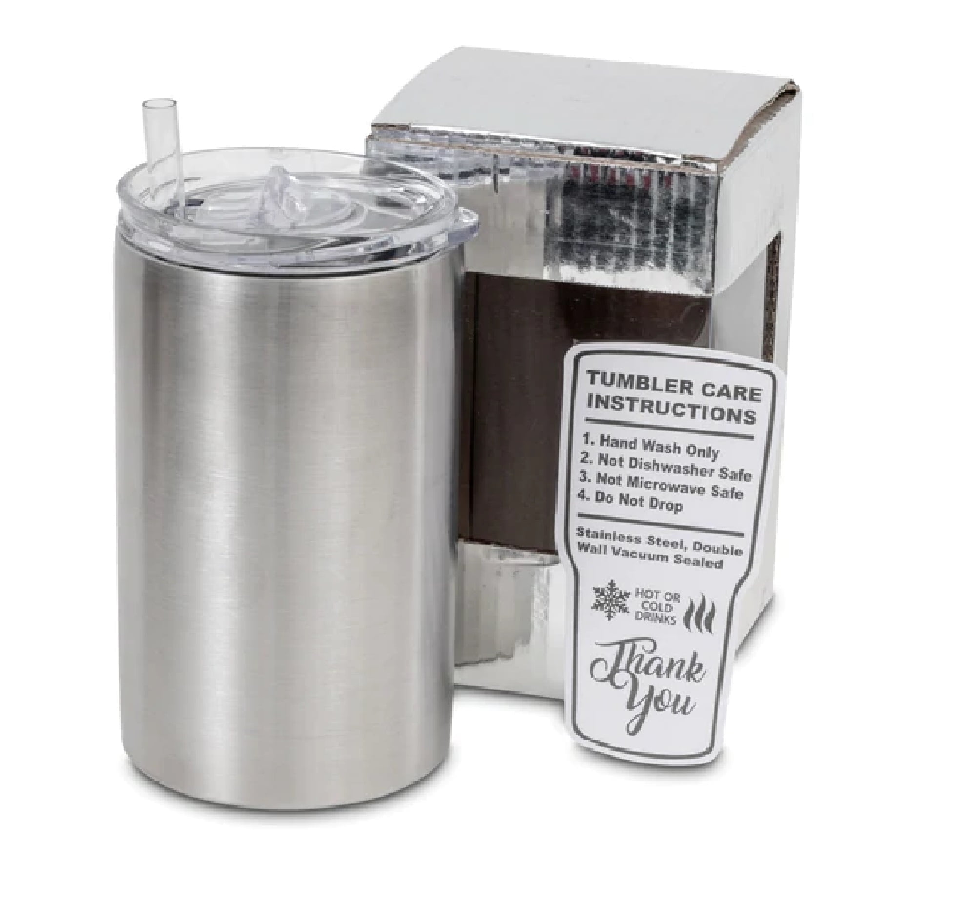 Makerflo 14 oz Skinny Stainless Steel Tumblers (25 Pack) Ideal for DIY  Crafts -Epoxy - Walmart.com