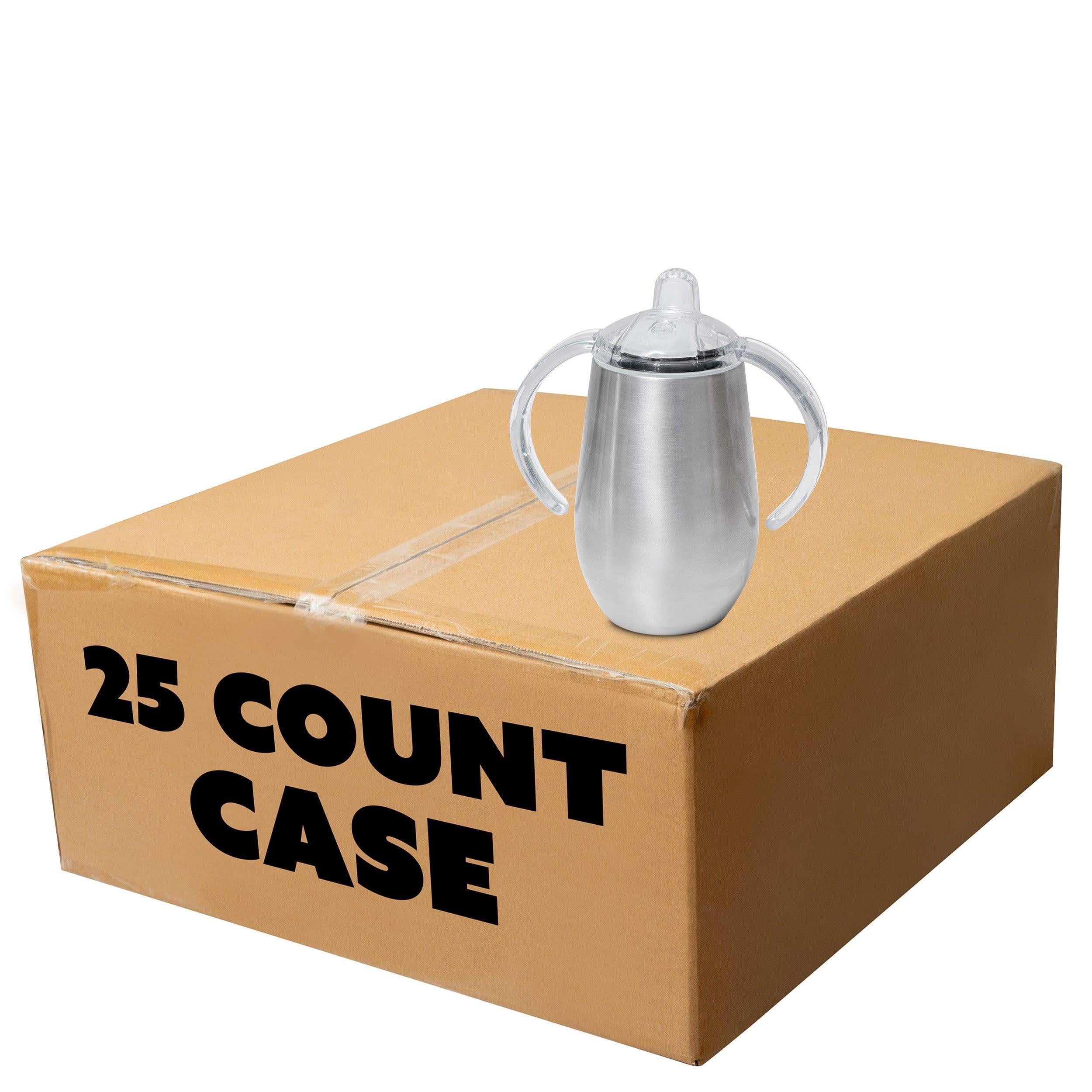 Makerflo 8 oz Stainless Steel Sippy Cup, Ideal for DIY Crafts- Epoxy