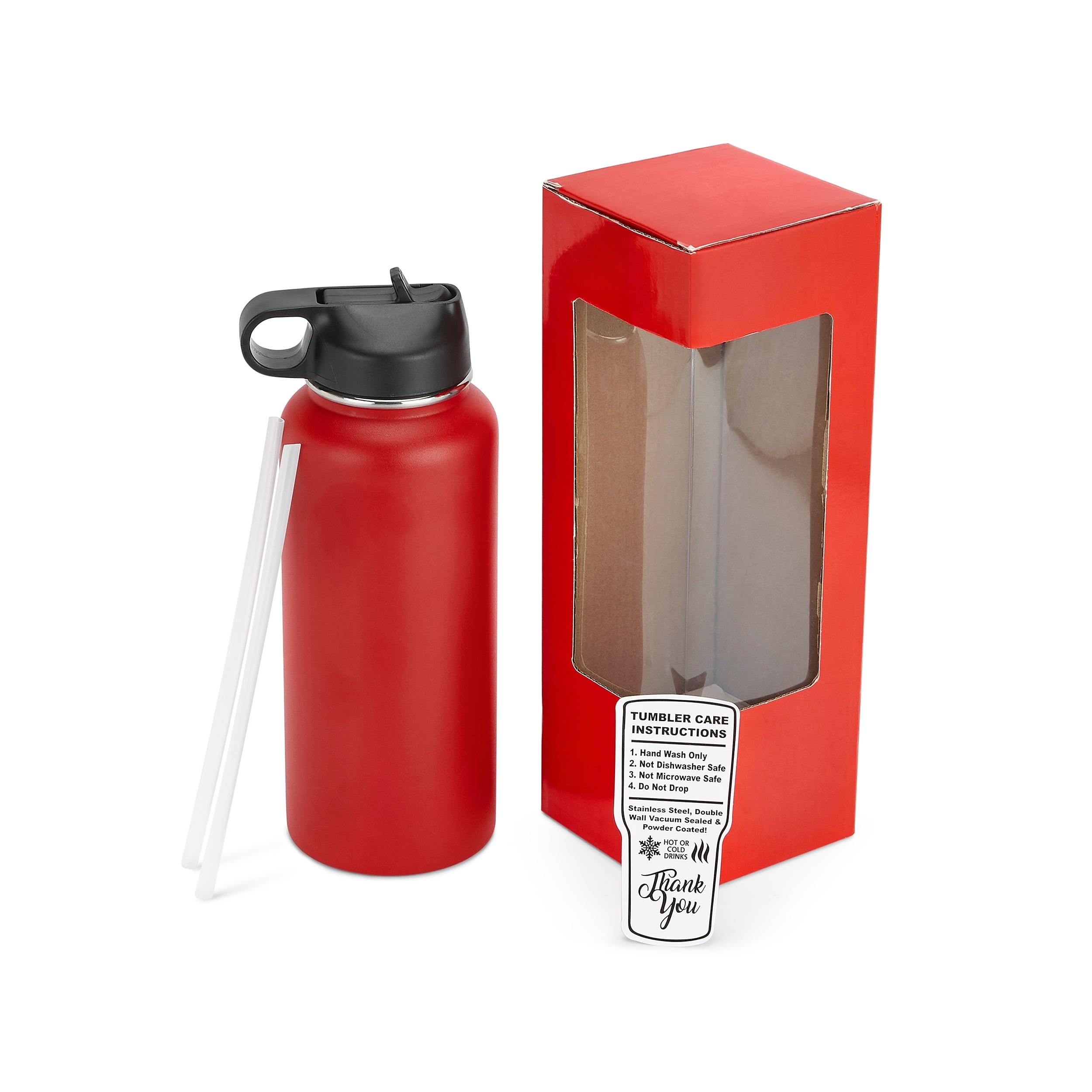 Makerflo Hydro Powder Coated Tumbler, Sipper Water Bottle With 