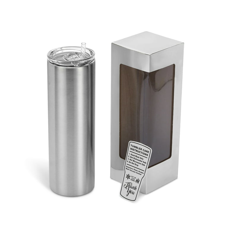 Stainless Steel Double Wall Vacuum Insulated Tumbler 30oz - With