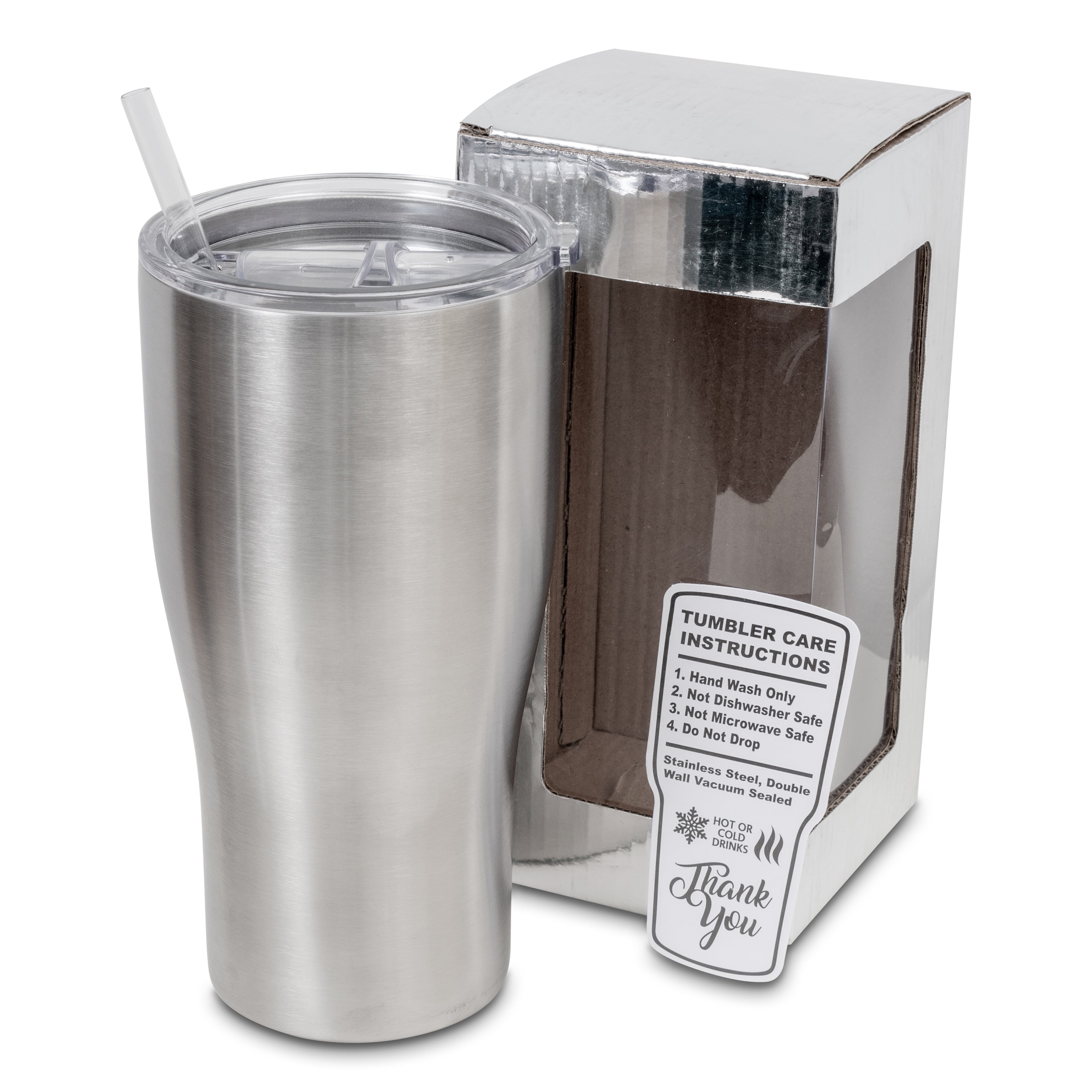 Makerflo Stainless Steel Insulated Tumbler for Crafting, DoubleWall Insulated Tumbler,