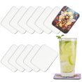 thumbnail image 1 of Makerflo Sublimation Square Coaster, Ideal for DIY Crafts - Sublimation, 1 of 7