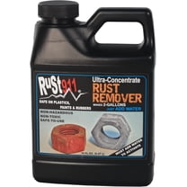 Makes 2-Gallons of Rust Remover Dissolver - Economical, Safe-to-Use, No Acids - Fast Rust Removal Without Sanding or Harsh Chemicals - Ultra-Concentrated 16-Ounce Bottle Makes 2-Gallons of Rust Remo