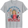 thumbnail image 1 of Makes Me Want A Hot Dog Real Bad 4Th Of July T-Shirt All Size S-5XL, 1 of 5