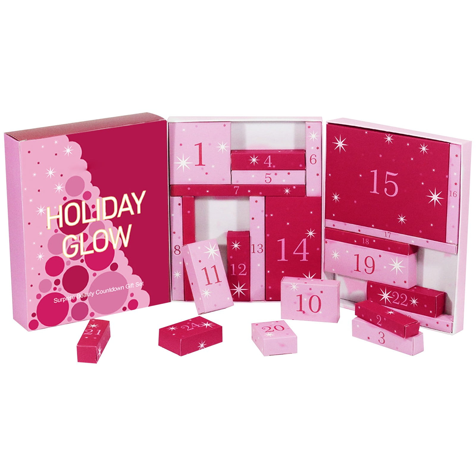 Makeup Advent Calendar 2024, 24PC Beauty Countdown Christmas Calendar