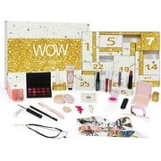 Makeup Advent Calendar Beauty Advent Calendar 2025 Christmas, 24 Day Countdown Calendar Skin Care Makeup Boxes, Xmas Cosmetic Starter Gift Box for Teens Girls Women