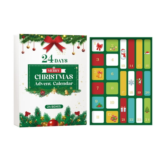Makeup Advent Calendar 2025, 24 Days Christmas Makeup Gift Set for Adult Women & Teen Girls, 2025 Xmas Countdown Calendar Beauty & Cosmetics Holiday Surprise Make Up Gift Kits for Women Full Kit