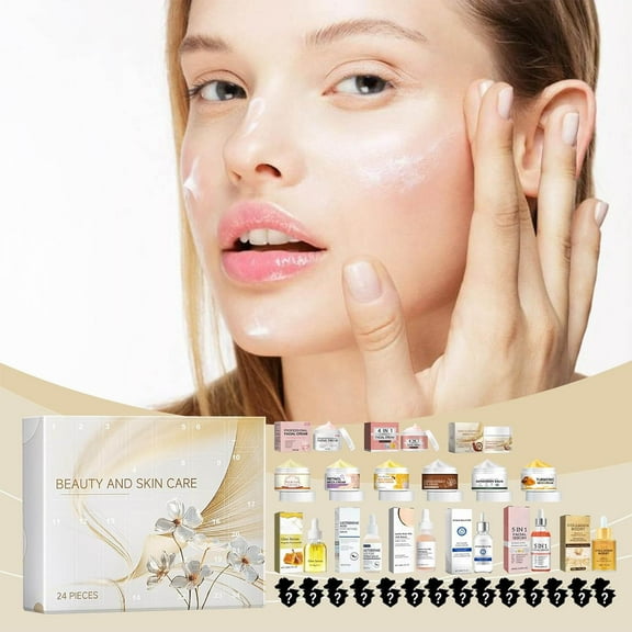 Makeup Advent Calendar 2025 Christmas Gifts, Beauty Calendar 2025 for Women, Teen Girls, Skin Care Advent Calendar, 24 Days of Luxury Skincare Body Gift Sets, Cosmetic Surprises Countdown
