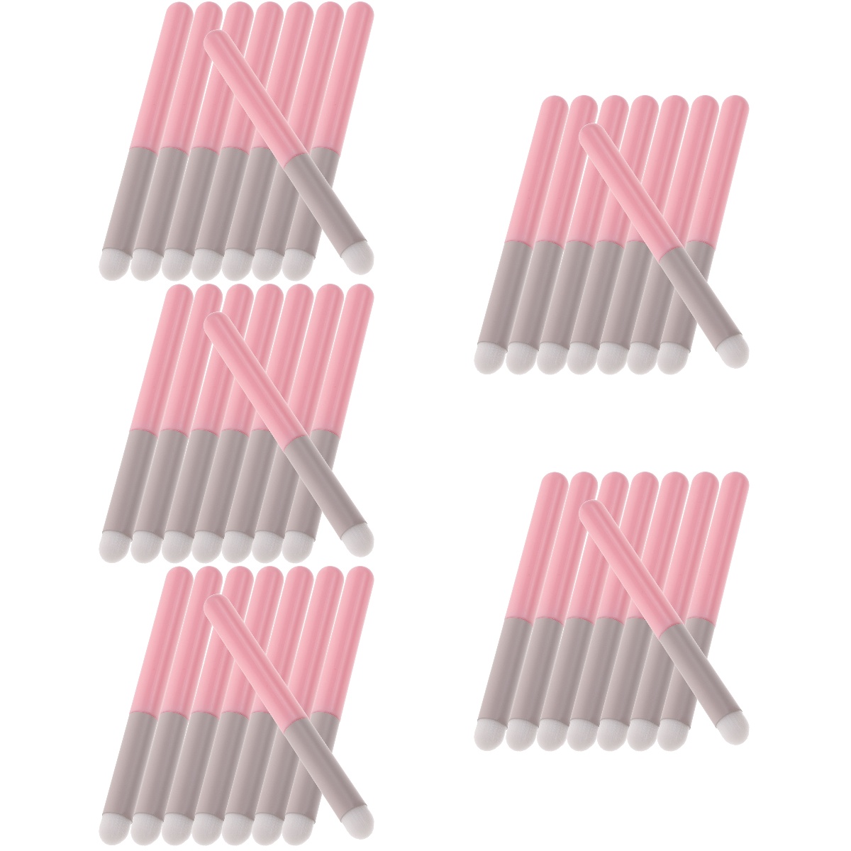 Makeup Applicators Face Painting Brushes 40 Pcs Lip Lipstick Disposable