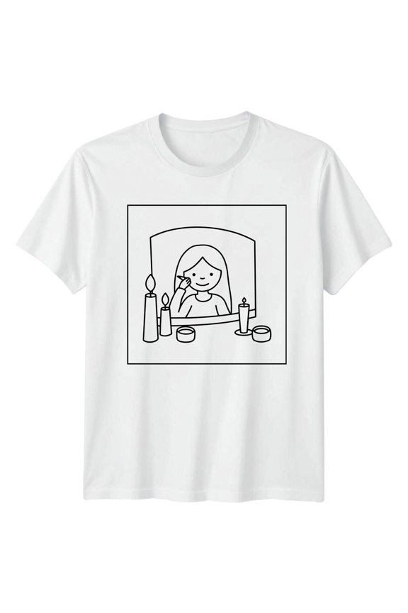 Makeup Artist Candles Hobby Mens T-Shirt Womens Tee Unisex Graphic Top All Size S-5XL