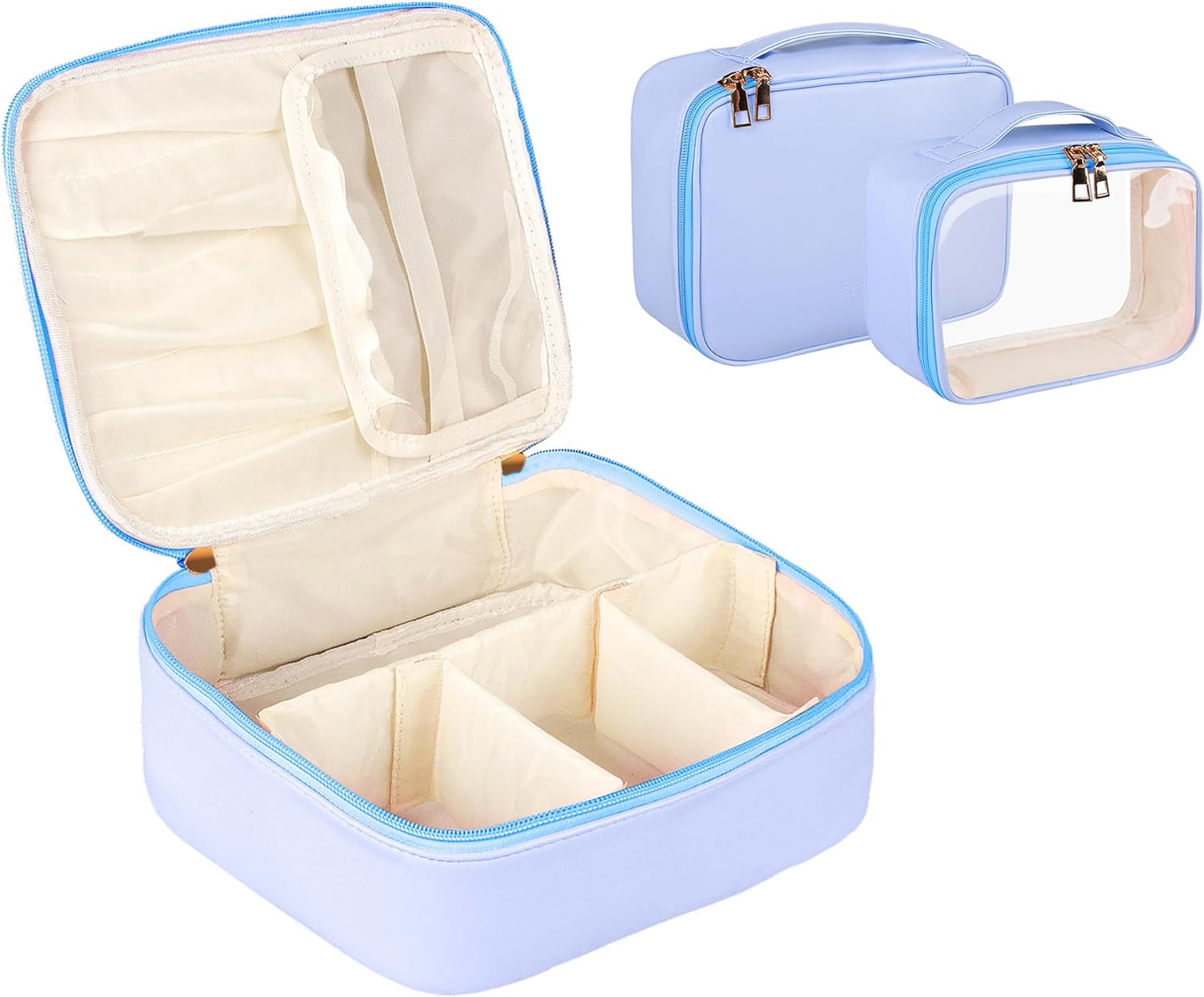 SHANY Clear PVC Makeup Bag Large Professional Makeup Artist