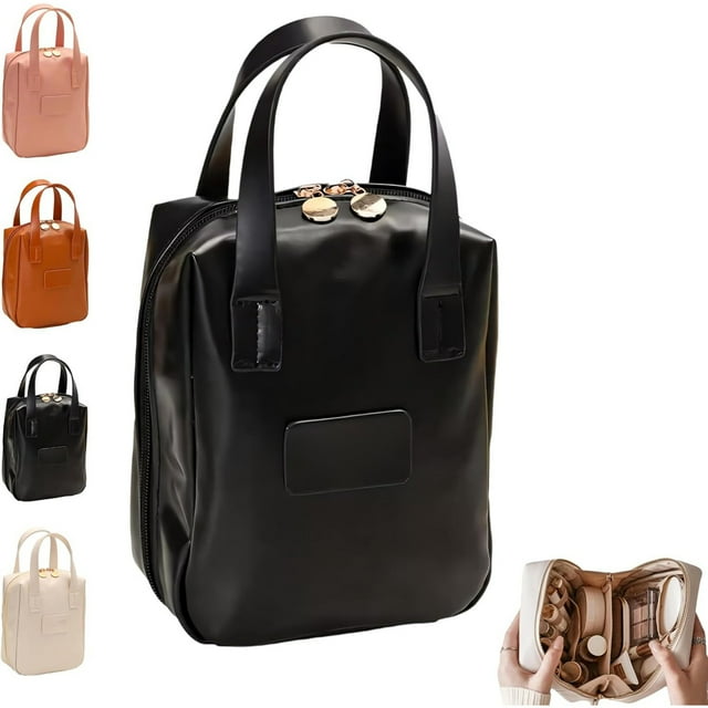 Makeup Bag 2024 New Makeup Bag For Women PU Large Capacity Travel