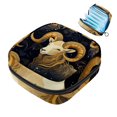 thumbnail image 1 of Makeup Bag Aries Cosmetic Bag Makeup Pouch Travel Toiletry Bag Organizer Storage Bag for Women Girls, 1 of 7