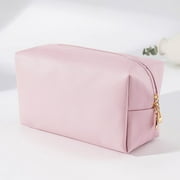 Makeup Bag Cameland Cosmetic Bag For Women Minimalism Makeup Bag For Daily Use Portable Storage Purse Small Cosmetic Pouch Toiletry Bag For Travel Organization and Storage on Clearance