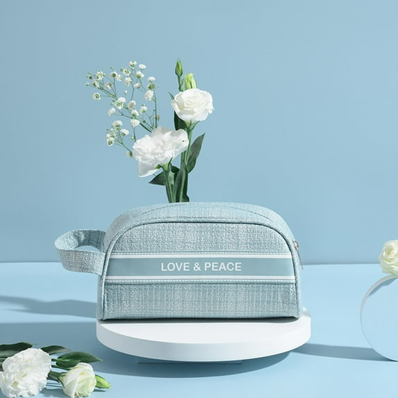 Cosmetic Bag Makeup Organizer Portable Toiletry Storage Daily Makeup Bag for Travel and Home Use