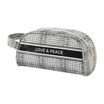 Cosmetic Bag Makeup Organizer Portable Toiletry Storage Daily Makeup Bag for Travel and Home Use