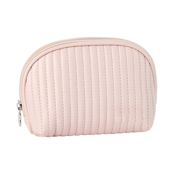 Makeup Bag Cute Makeup Bag Mini Cosmetic Pouch for Women Small Quilted Beauty Bag Handy Zipper Pouch Reduced