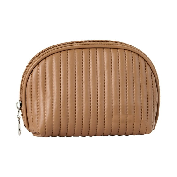 Makeup Bag Cute Makeup Bag Mini Cosmetic Pouch for Women Small Quilted Beauty Bag Handy Zipper Pouch Reduced