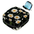 thumbnail image 1 of Makeup Bag Daisy Cosmetic Bag Makeup Pouch Travel Toiletry Bag Organizer Storage Bag for Women Girls, 1 of 7