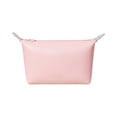 thumbnail image 1 of Makeup Bag Dumpling Shape Cosmetic Pouch Portable Storage Organizer Waterproof Travel Makeup Case Handheld Beauty Bag For Women Daily Use Travel(Pink), 1 of 5