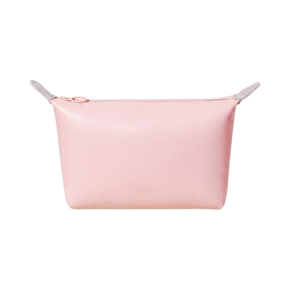 Makeup Bag Dumpling Shape Cosmetic Pouch Portable Storage Organizer Waterproof Travel Makeup Case Handheld Beauty Bag For Women Daily Use Travel(Pink)