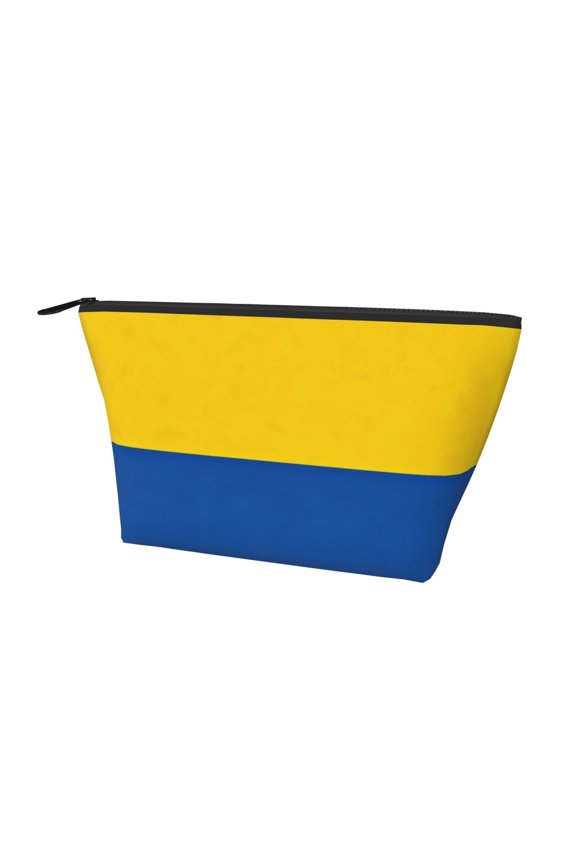 Makeup Bag For Purse Colombian Flag Cosmetic Pouch Bag Portable Travel Handbag For Women