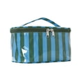 thumbnail image 1 of Makeup Bag Large Capacity Waterproof Travel Case Toiletry Bag Beauty Organizer Bridesmaid Gift Pvc Material with Top Carry Handle, 1 of 6