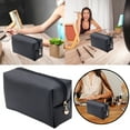 Makeup Bag Leather Explosion Korean Version Pu Square Portable Travel