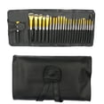 thumbnail image 1 of Makeup Bag Makeup Brush Rolling Case Holder Cosmetic Bag Organizer Travel Portable 12/18/24 Slots Makeup Brushes Bag Cosmetics Case Travel Rolling Organizer, 1 of 5