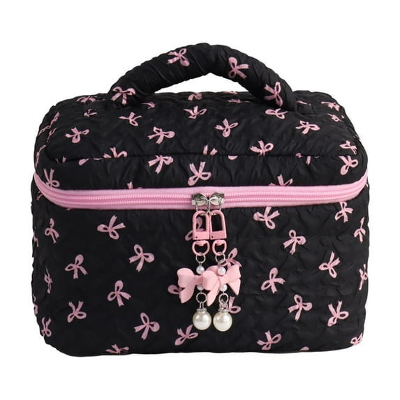 Makeup Bag Savings Clearance QTOCIO Makeup Bag Travel Bag Not Including Cosmetics Makeup Cosmetic Bag Travel Organizer for Accessories Shampoo Full Sized Container Toiletries