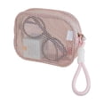 thumbnail image 1 of Makeup Bag Set, Mesh Cosmetic Bag for Women, Toiletry Travel Organizer with Zipper, Breathable Mesh Pouch with Wrist Strap, Portable Storage Pouch for Fitness, Swimming Pool, and Camping, 1 of 6