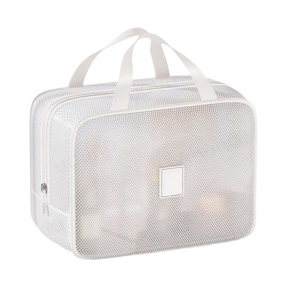 Makeup Bag Small Portable Mesh Travel Wash Bag Transparent Storage Organizer for Cosmetics