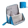 thumbnail image 1 of Makeup Bag,Standing Makeup Bag,Portable Large Capacity Waterproof Multi Purpose Stand Up Toiletry Bags with Compartments and Storage Bags,Portable Vertical Opening Cosmetic Organizer, 1 of 7