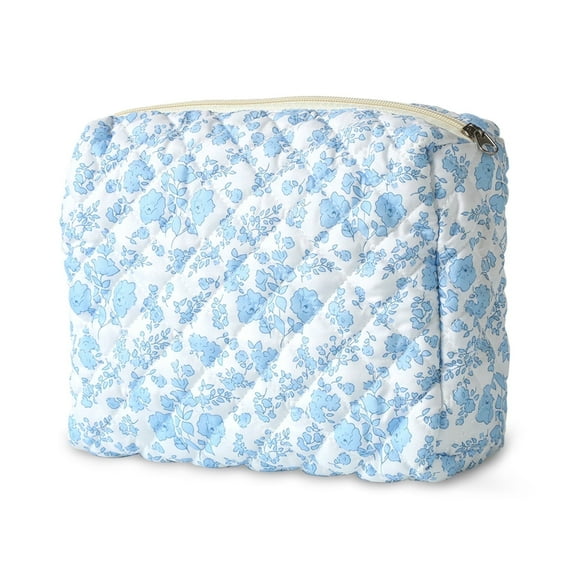 Makeup Bag for Women Orchid pattern Cosmetic Bag Set Travel Toiletry Bag Makeup Pouch Cute Makeup Bag for Purse Zipper Storage Bag Brushes Aesthetic Accessories Girls Car Essentials Bag(floral)