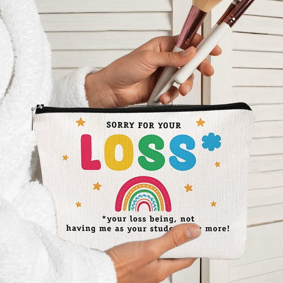 Makeup Bag Zippered Travel Toiletry Bag Large Capacity Portable And Cute Storage Bag