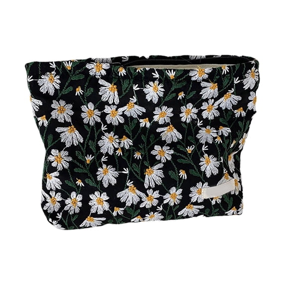 Makeup Bag for Women Girls Travel Cosmetic Organizer Storage Pouch Toiletry Bag with Zipper Portable Beauty
