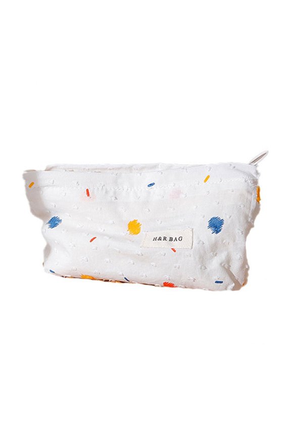 Makeup Bags, Cosmetic Bags, 2 Pcs Travel Toiletry Bag Organizer for Women with Floral Embroidery, Zipper Pouch and Small Cosmetic Pouch Set, Compact Versatile Makeup Bag for Purse, Gifts for Girls