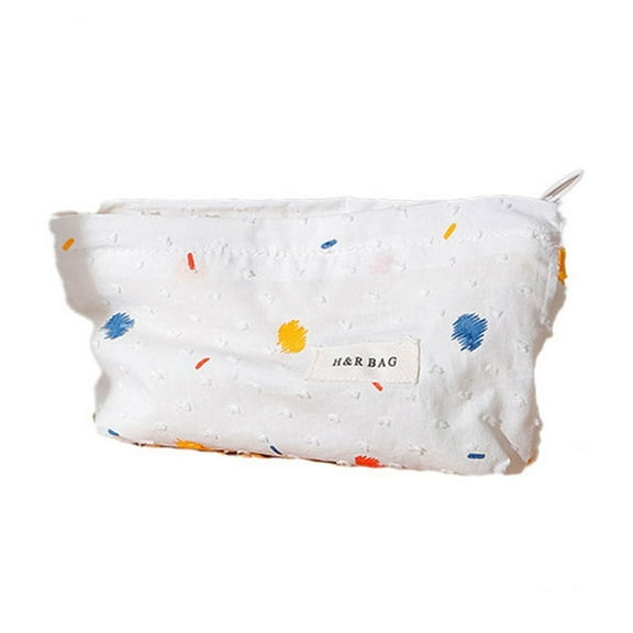 Makeup Bags, Cosmetic Bags, 2 Pcs Travel Toiletry Bag Organizer for Women with Floral Embroidery, Zipper Pouch and Small Cosmetic Pouch Set, Compact Versatile Makeup Bag for Purse, Gifts for Girls