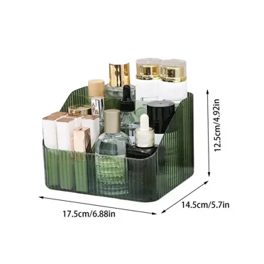 Makeup Bathroom Storage Box Cosmetic Plastic Organizer Desktop Make Up Jewelry Storage Case Sundries Table Container Organizer (Style-05)