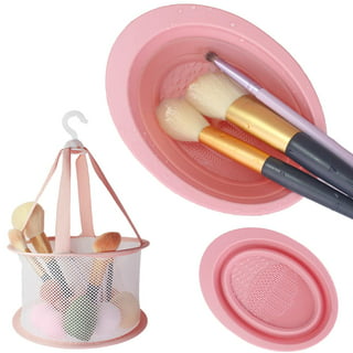 Pink Electric Makeup Brush Cleaner Machine, Windspeed Silicone Brush  Cleaner Machine Beauty Blender Cleanser For Beauty Makeup Brushes,  Christmas