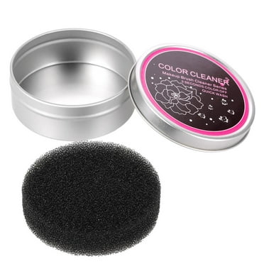 Makeup Brush Color Removal Dry Clean Sponge Brush Color Swiftly Switch Box Makeup Brush Cleaning Tool