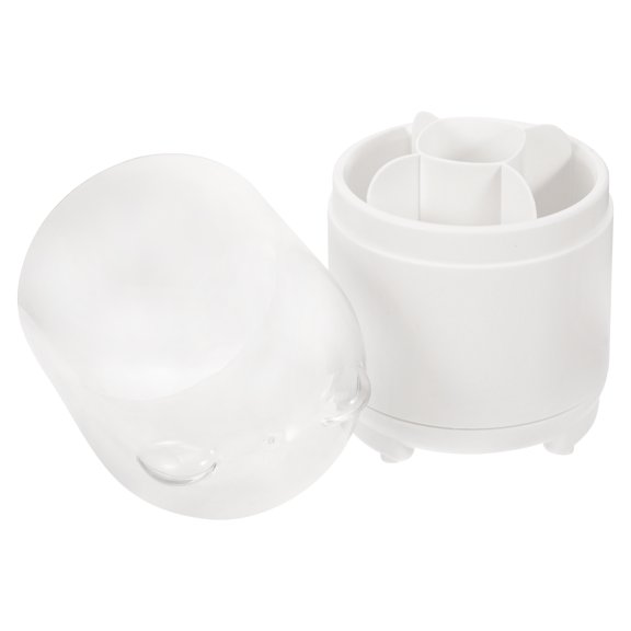 Makeup Brush Container 360 Degree Rotatable Cosmetics Storage Holder Lovely Pen Container