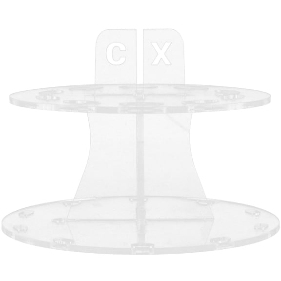 Makeup Brush Display Stand Hanging Transparent Holder Toothbrushes Tree-shape Storage Rack