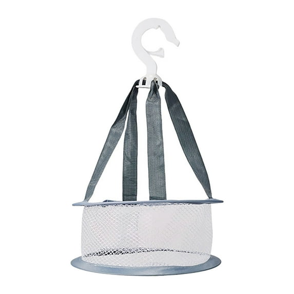 Makeup Brush Drying Rack, Cosmetic Brush Organizer, Hanging Mesh Drying Basket for Makeup Tools and Sponges, Foldable Lightweight with Hooks, Durable Polyester Mesh and Stainless Steel Bar
