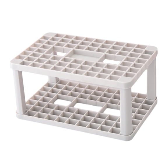 Makeup Brush Drying Rack with 72 Holes for Brushes for Makeup and Paint Brush Pens – Small Drying Rack Desktop Storage Shelf Stand