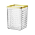 thumbnail image 1 of Makeup Brush Holder Organizer, Crystal Cosmetic Brush Storage for Vanity Countertop, Vintage Plastic Pencil Cup for Beauty Blender & Eyebrow Tools, Compact Cylinder for Home Travel, 1 of 6